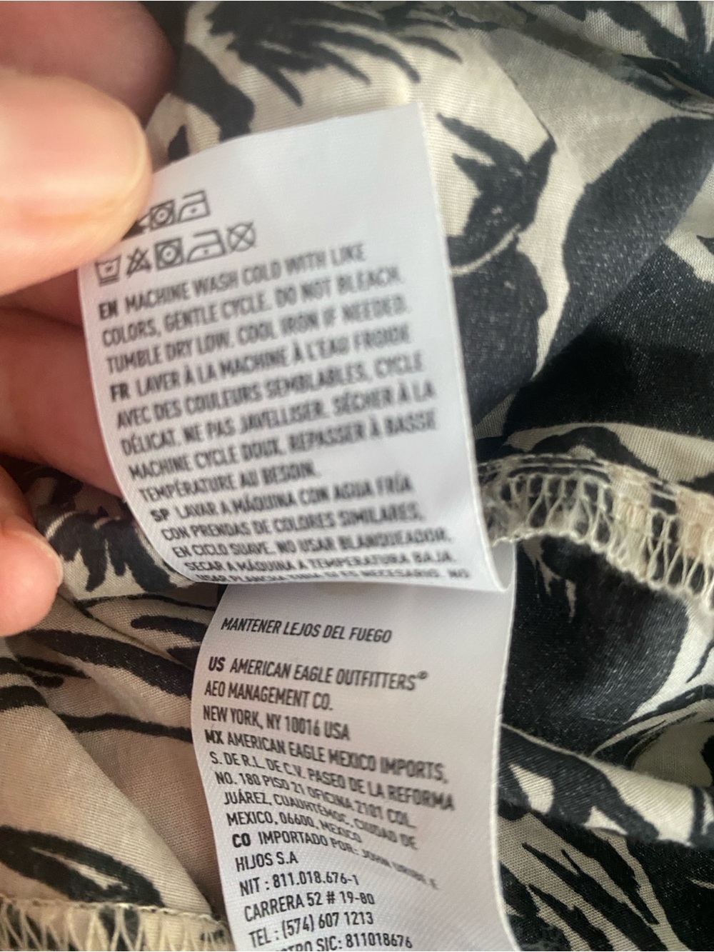 AMERICAN EAGLE Women strapless, floral print sundress | S - Picture 10 of 11